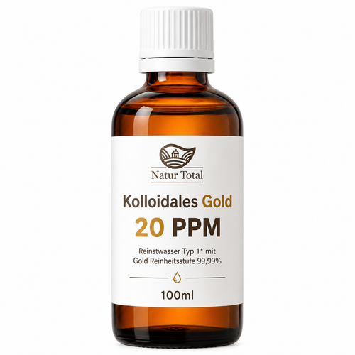 Natur Total Kolloidales Gold 20 ppm – 100 ml